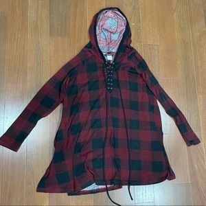 Venus Plaid Sweatshirt